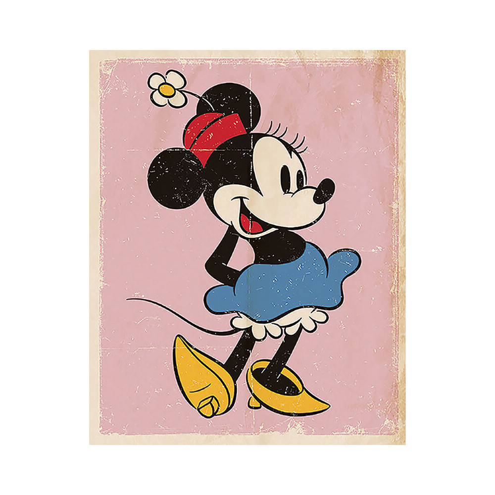 Mini Poster Minnie Mouse Retro