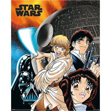 Mini Poster Manga Madness (Star Wars)