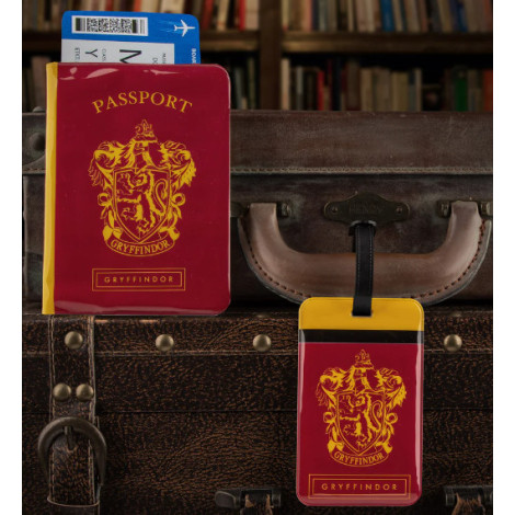 Autocolante e capa para passaporte Gryffindor