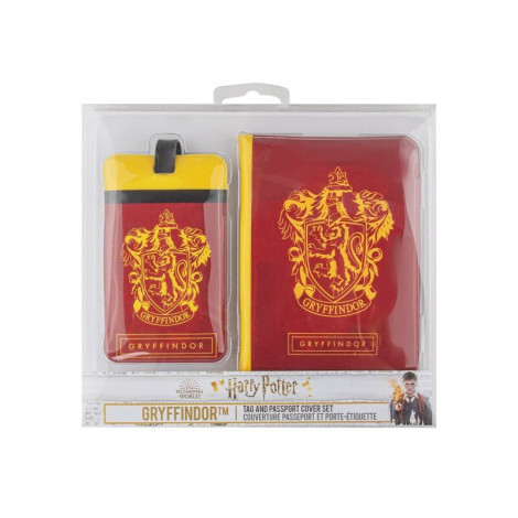 Autocolante e capa para passaporte Gryffindor