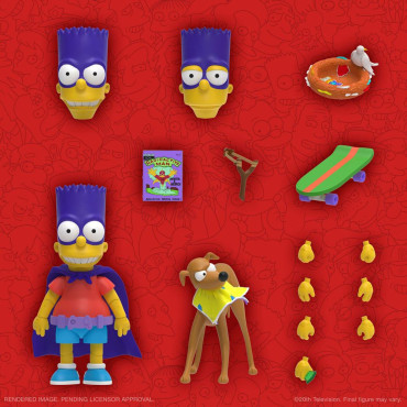 Ultimates Bartman Os Simpsons Figura