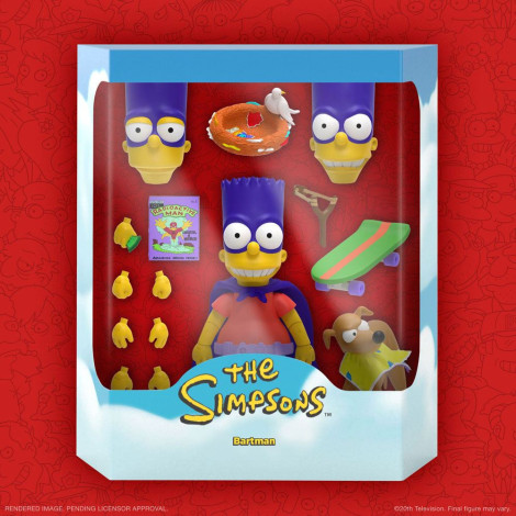 Ultimates Bartman Os Simpsons Figura