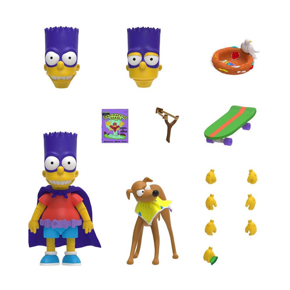 Ultimates Bartman Os Simpsons Figura