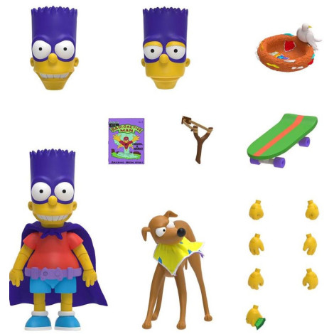 Ultimates Bartman Os Simpsons Figura