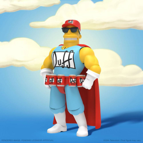 Figura do Duffman dos Simpsons Ultimates