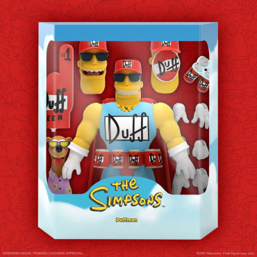 Figura do Duffman dos Simpsons Ultimates