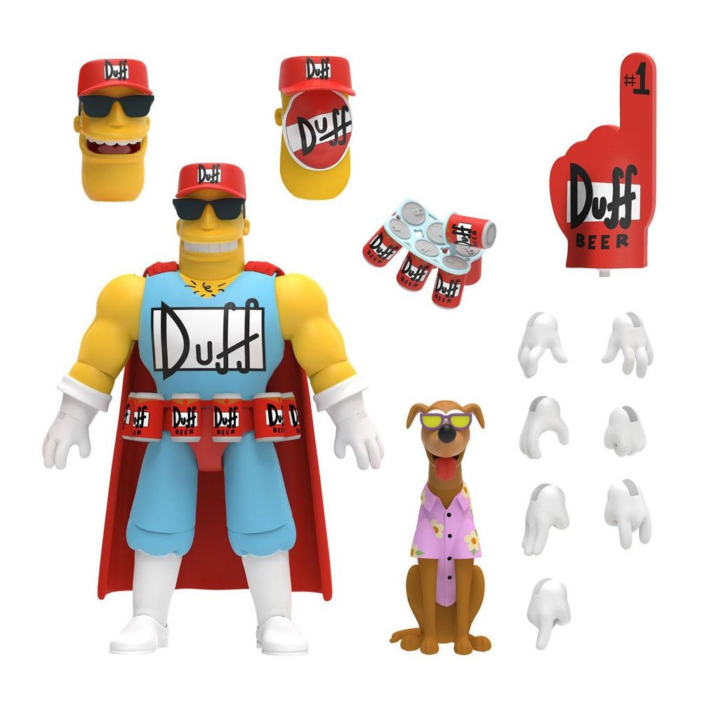 Figura do Duffman dos Simpsons Ultimates