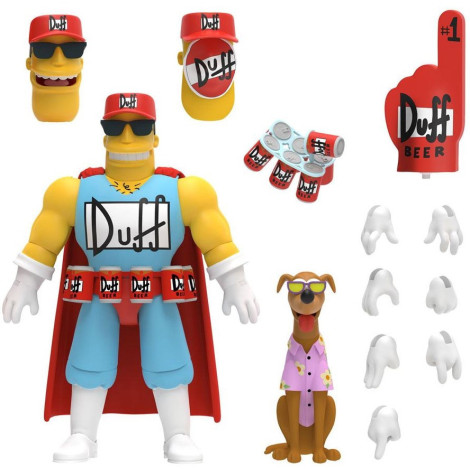 Figura do Duffman dos Simpsons Ultimates