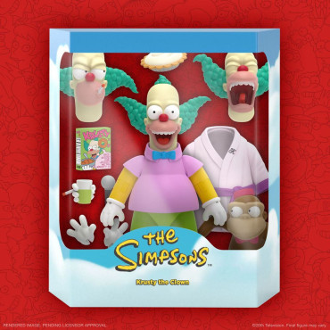 Ultimates Krusty, o Palhaço dos Simpsons Figura