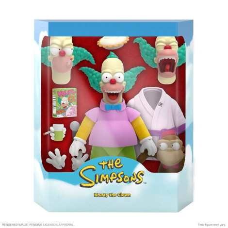 Ultimates Krusty, o Palhaço dos Simpsons Figura