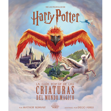 Guia pop-up para as criaturas do Mundo Mágico de Harry Potter