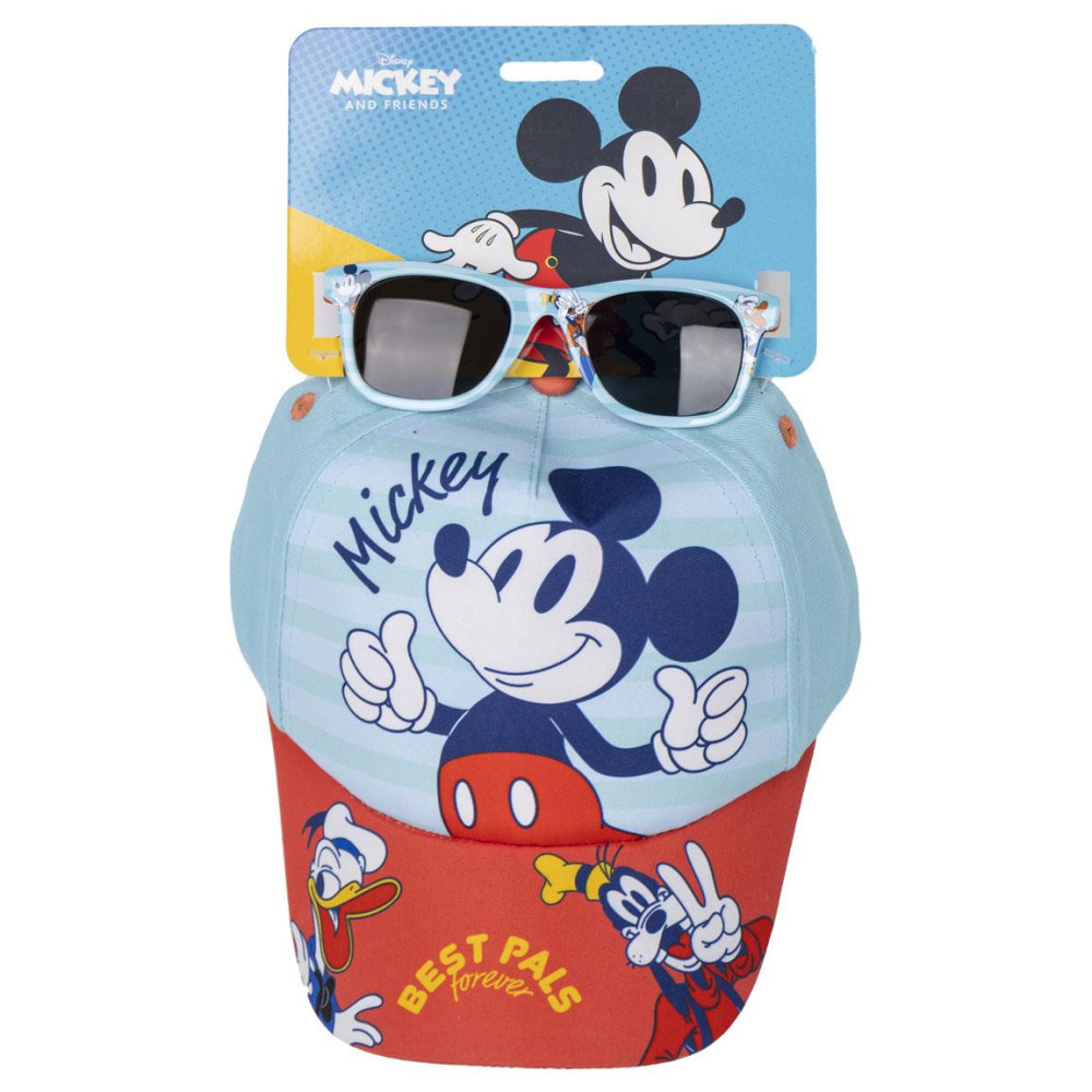 CONJUNTO DE BONÉS ÓCULOS DE SOL MICKEY