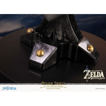 Estátua do Escudo Hylian Zelda 29 cm Edição de Colecionador Zelda