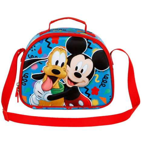 Lancheira Mickey Mouse Azul