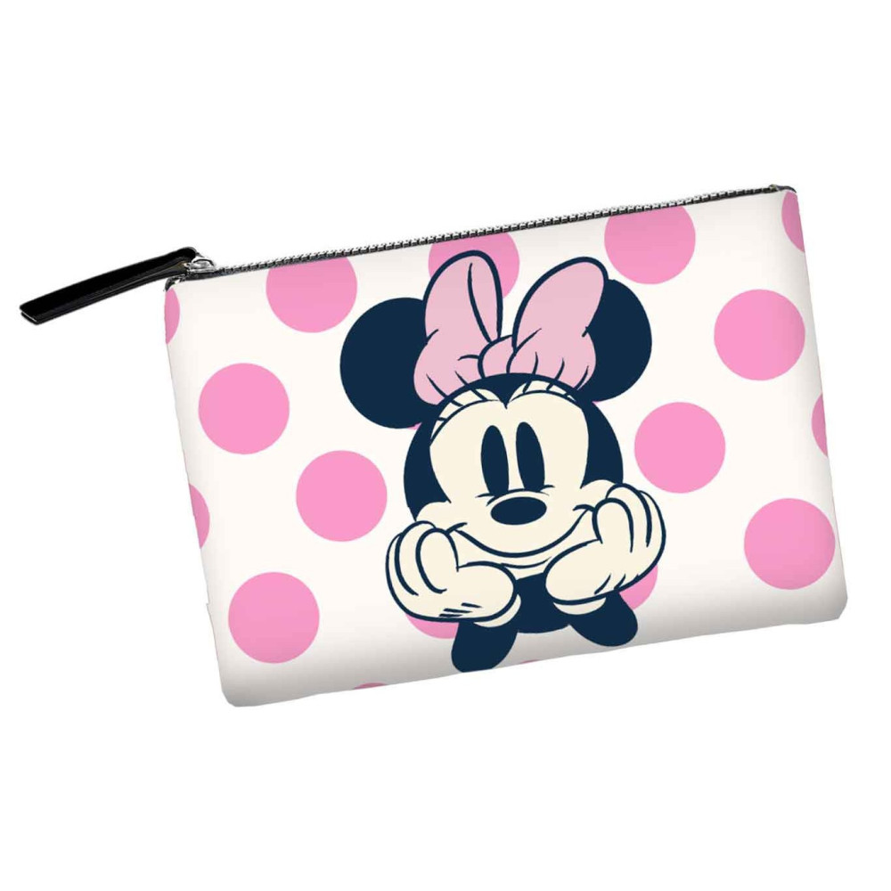 Saco de toilette da Minnie Mouse cor-de-rosa