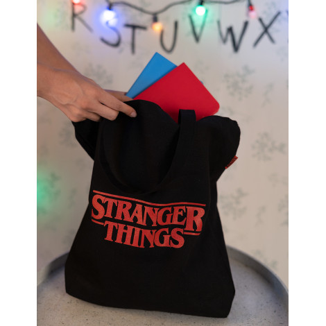 Saco de tecido Stranger Things Logotipo