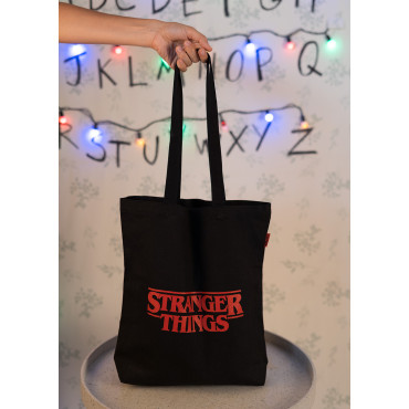 Saco de tecido Stranger Things Logotipo