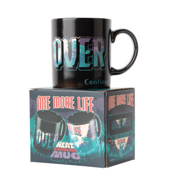 Caneca termocolor One More Life da Gameration