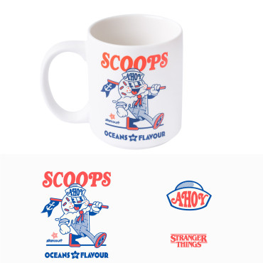 Caneca Stranger Things - Scoops Ahoy