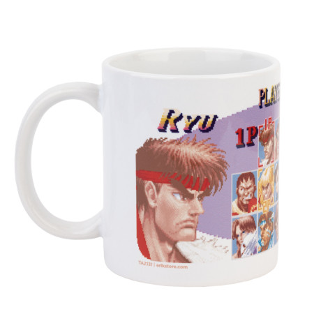 Caneca de seleção de jogador de Street Fighter