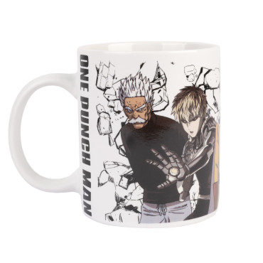 Caneca dos heróis de One Punch Man