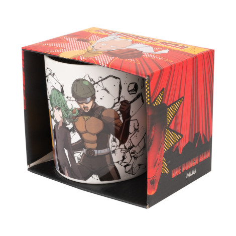 Caneca dos heróis de One Punch Man