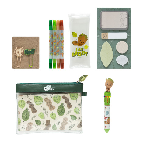 Kit de papelaria Marvel Groot