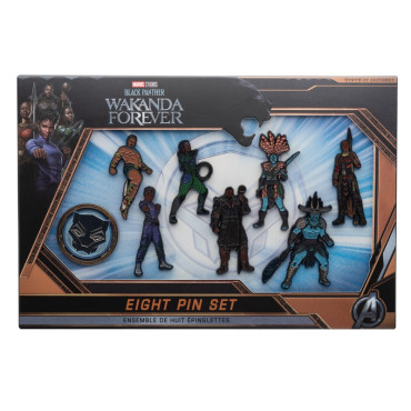 Set Pins Pantera Negra Wakanda Para Sempre Personagens