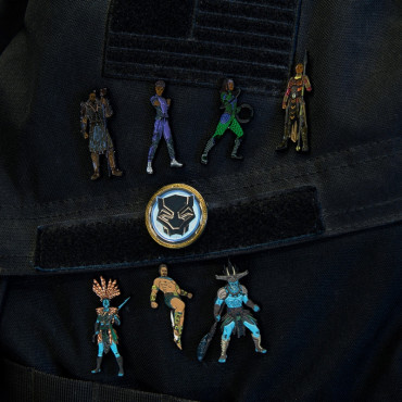 Set Pins Pantera Negra Wakanda Para Sempre Personagens