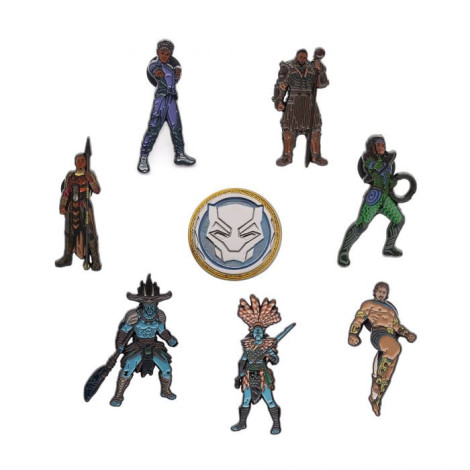 Set Pins Pantera Negra Wakanda Para Sempre Personagens