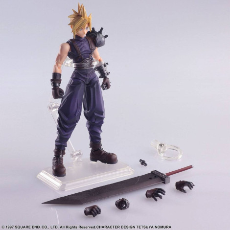 Figura de Final Fantasy VII Cloud Strife 15 cm