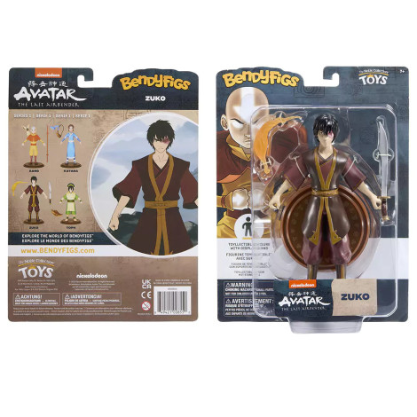 Bendyfigs Zuko Figure Avatar: O Último Guerreiro