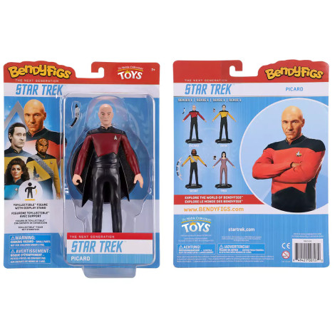 Bendyfigs Picard Figura de Star Trek Next Generation