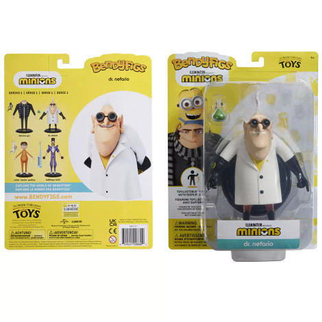 Figura Bendyfigs Dr. Nefario Minions