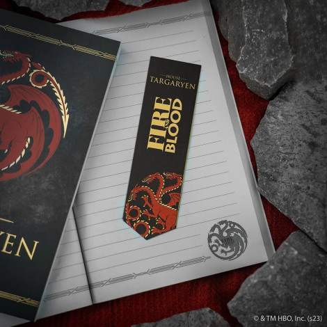 Marcador de livros metálico Targaryen de Game of Thrones