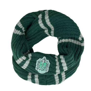 Cachecol Slytherin Infinito Harry Potter