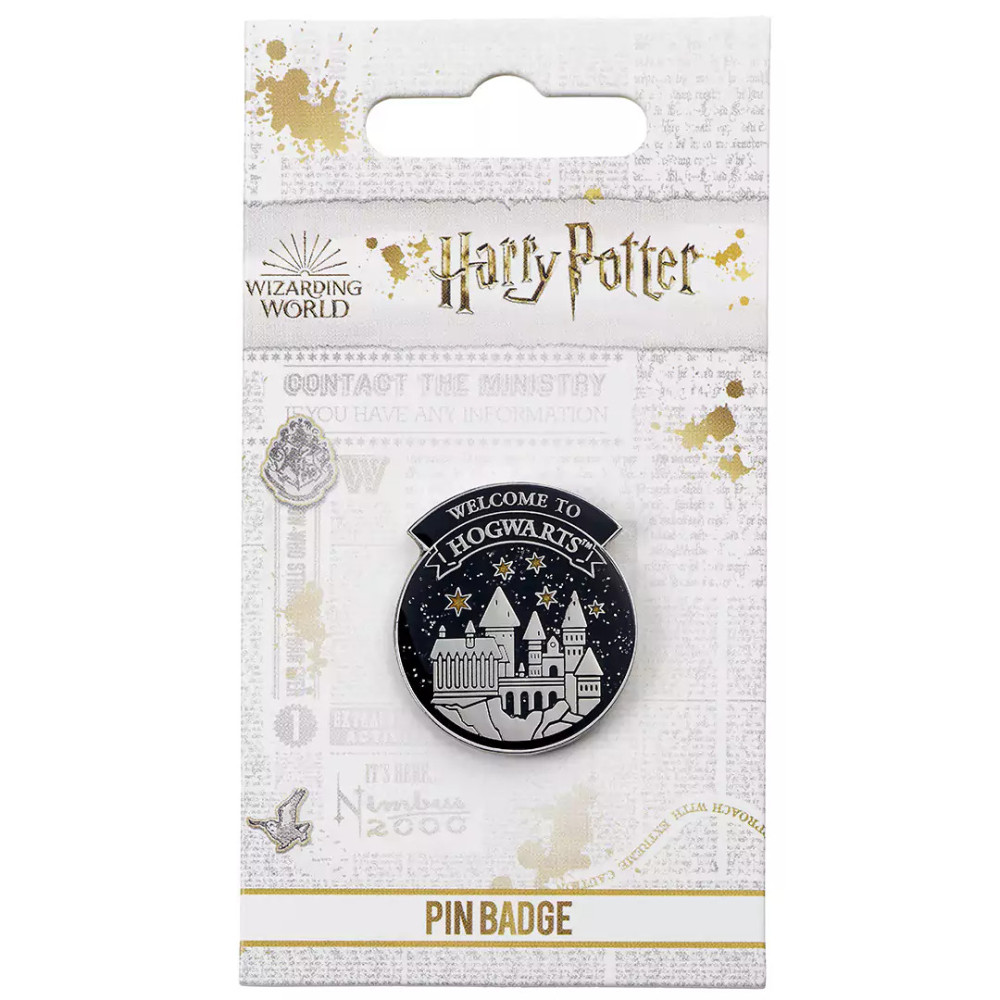 Pin de boas-vindas a Hogwarts Harry Potter