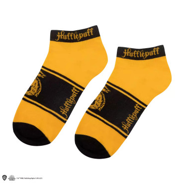 Conjunto de 3 pares de meias Hufflepuff Harry Potter