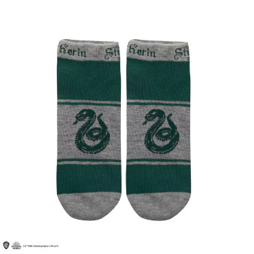 Conjunto de 3 pares de meias Slytherin Harry Potter