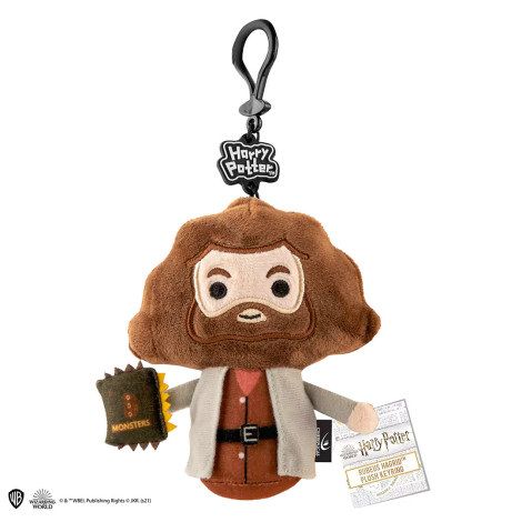 Porta-chaves de peluche do Hagrid