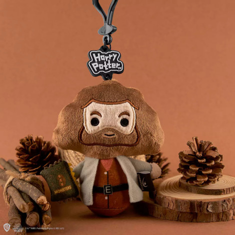 Porta-chaves de peluche do Hagrid