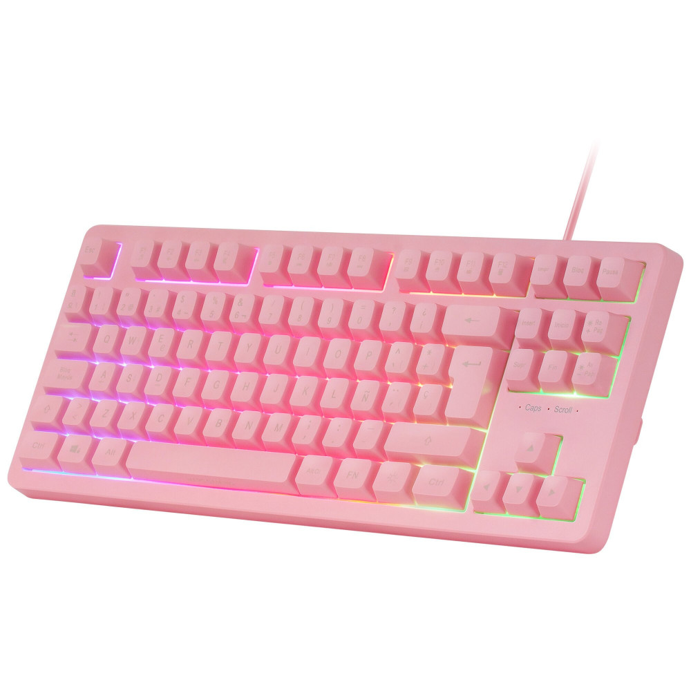 Combo Mars Gaming MCP-RGB3 Rosa Inglês