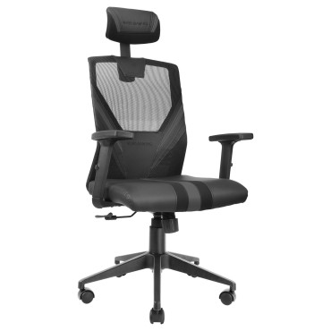 Cadeira ergonómica para jogos Mars Gaming MGC-ERGO Preto