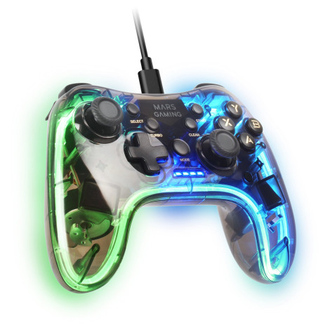 Controlo remoto profissional Mars Gaming MGP-C Neon