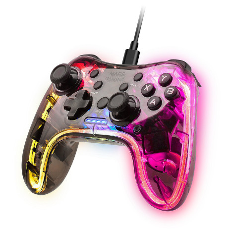 Controlo remoto profissional Mars Gaming MGP-C Neon