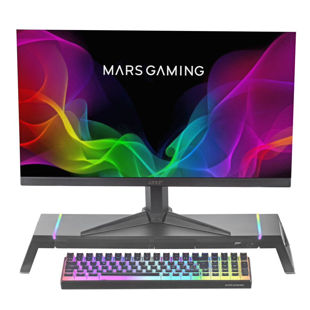 Suporte para monitor Chroma Mars Gaming MGS-ONE Preto