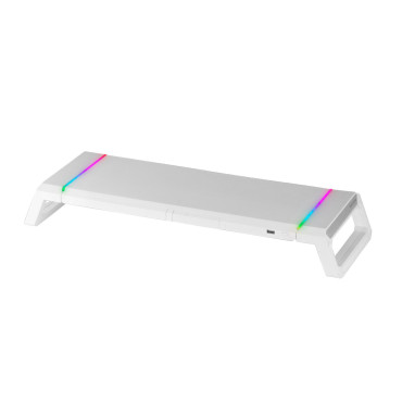 Suporte para monitor Chroma Mars Gaming MGS-ONE Branco