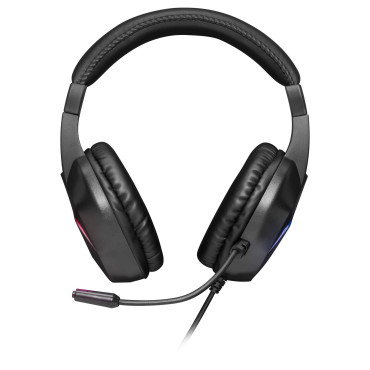 Auricular para jogos Rainbow Mars Gaming MH122 Preto