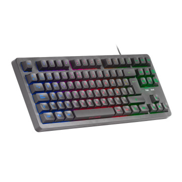 Teclado TKL H-Mech FRGB Mars Gaming MK023 Preto