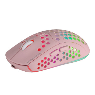 Rato para jogos sem fios Mars Gaming MMW3 Rosa